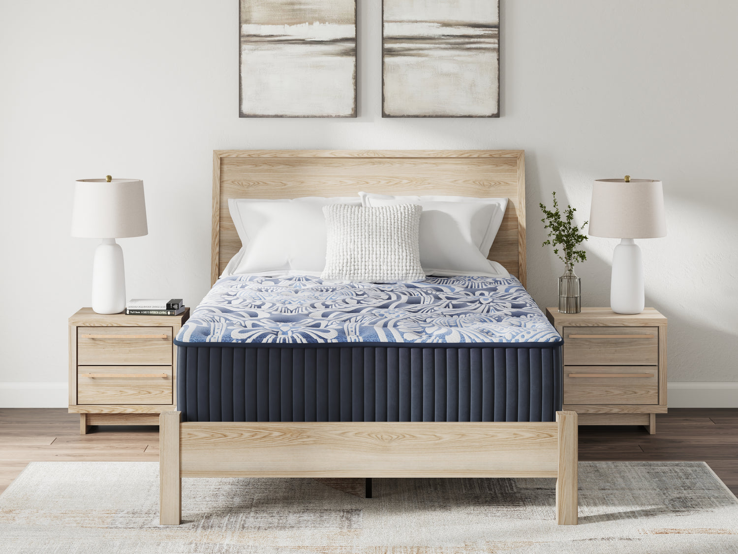 Firm Luxe 2.0 Blue California King Mattress - M49651