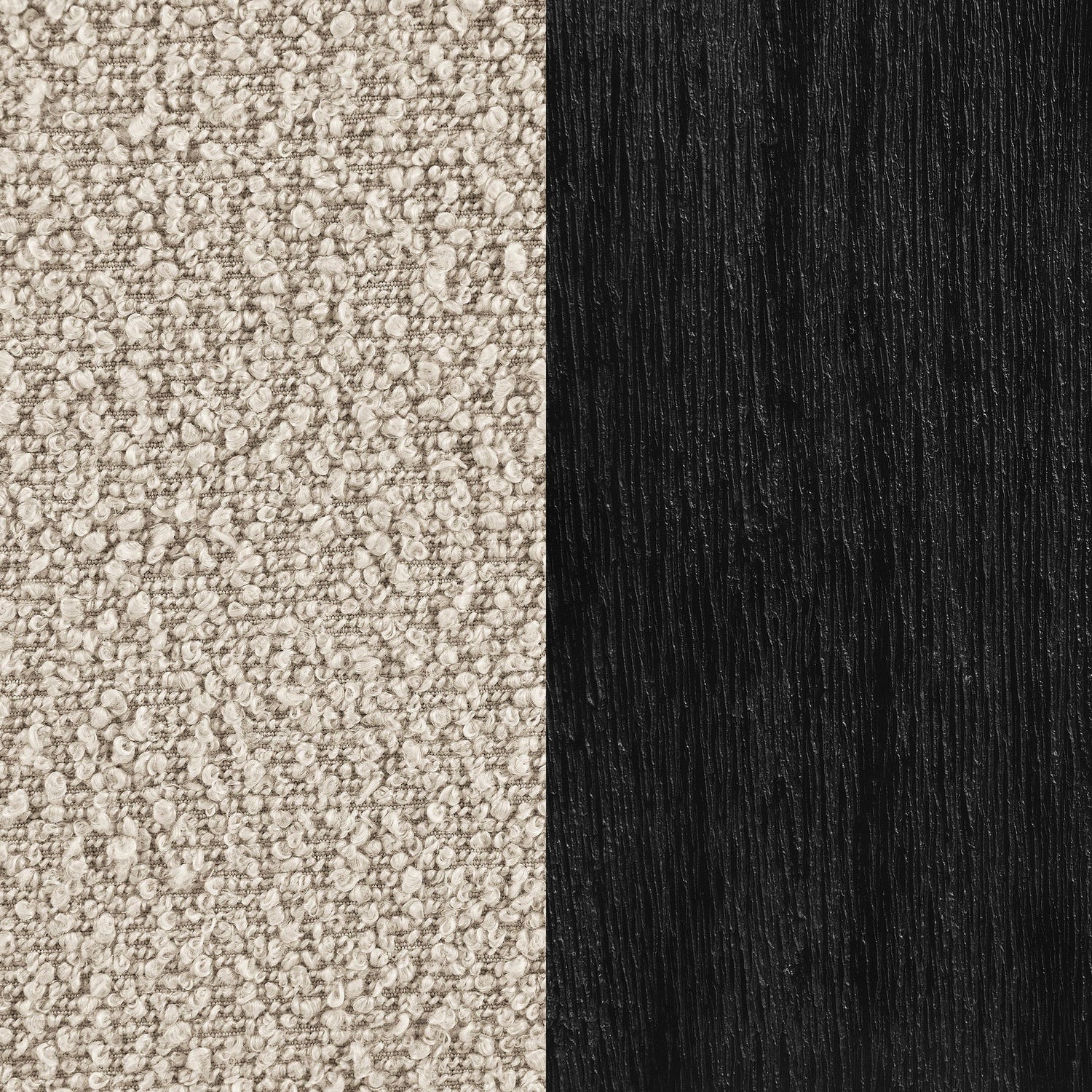 Fitzroy Boucle Upholstered Accent Arm Chair Latte - 903095