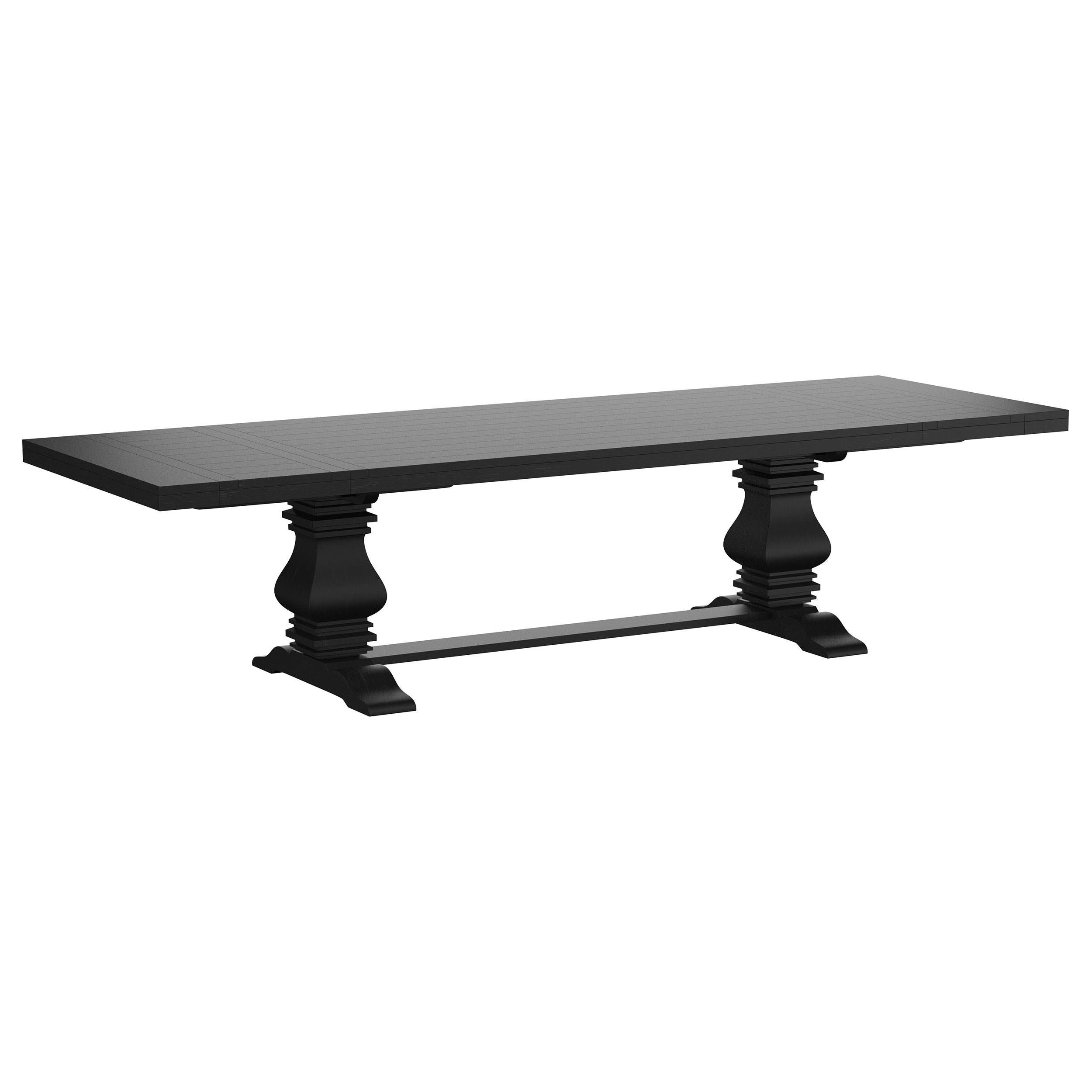 Florence 7-piece 126-inch Extension Dining Table Set Grey - 115531-S7G