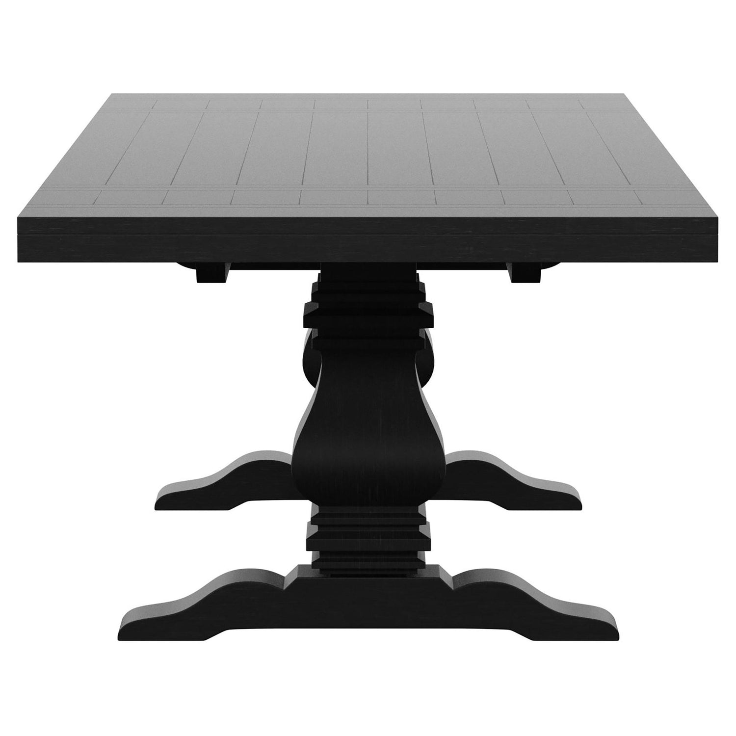 Florence 7-piece 126-inch Extension Dining Table Set Grey - 115531-S7G