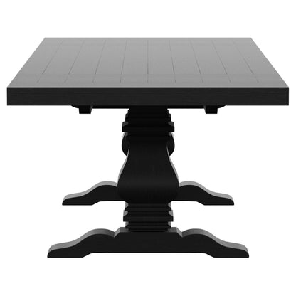 Florence 7-piece 126-inch Extension Dining Table Set Grey - 115531-S7G