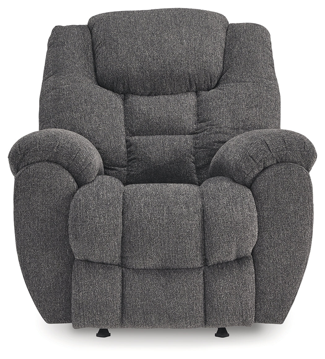 Foreside Charcoal Recliner - 3810425