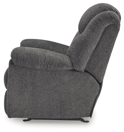 Foreside Charcoal Recliner - 3810425