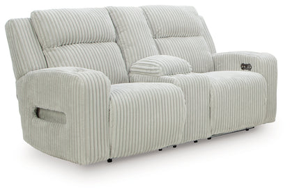 Forest Lake Alloy Power Reclining Loveseat with Console - PC6420318