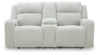 Forest Lake Alloy Power Reclining Loveseat with Console - PC6420318