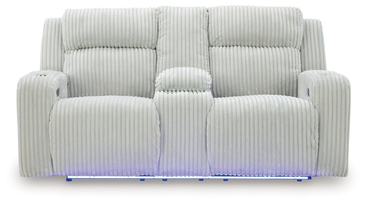 Forest Lake Alloy Power Reclining Loveseat with Console - PC6420318