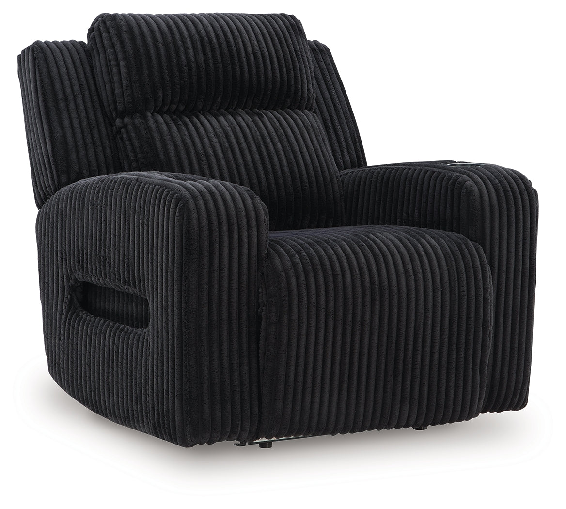 Forest Lake Black Power Recliner - PC6420213
