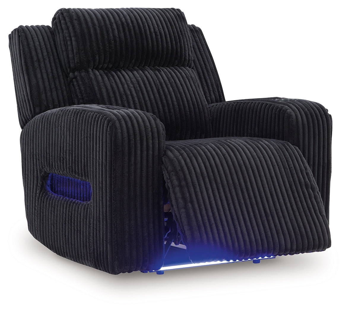 Forest Lake Black Power Recliner - PC6420213