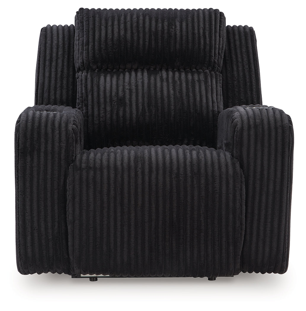Forest Lake Black Power Recliner - PC6420213