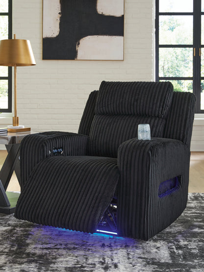 Forest Lake Black Power Recliner - PC6420213