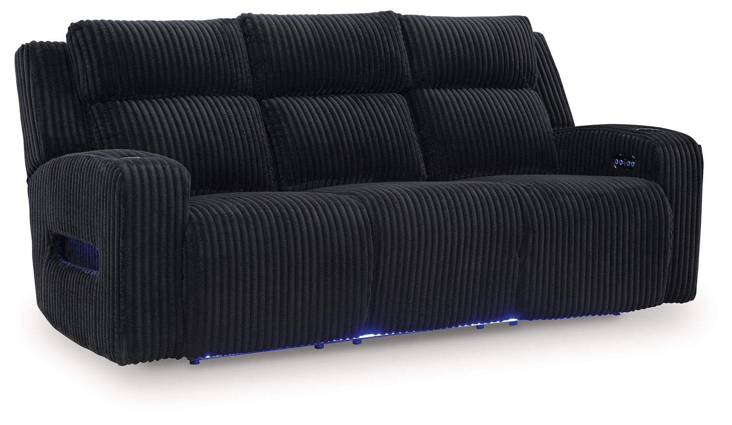 Forest Lake Black Power Reclining Sofa - PC6420215