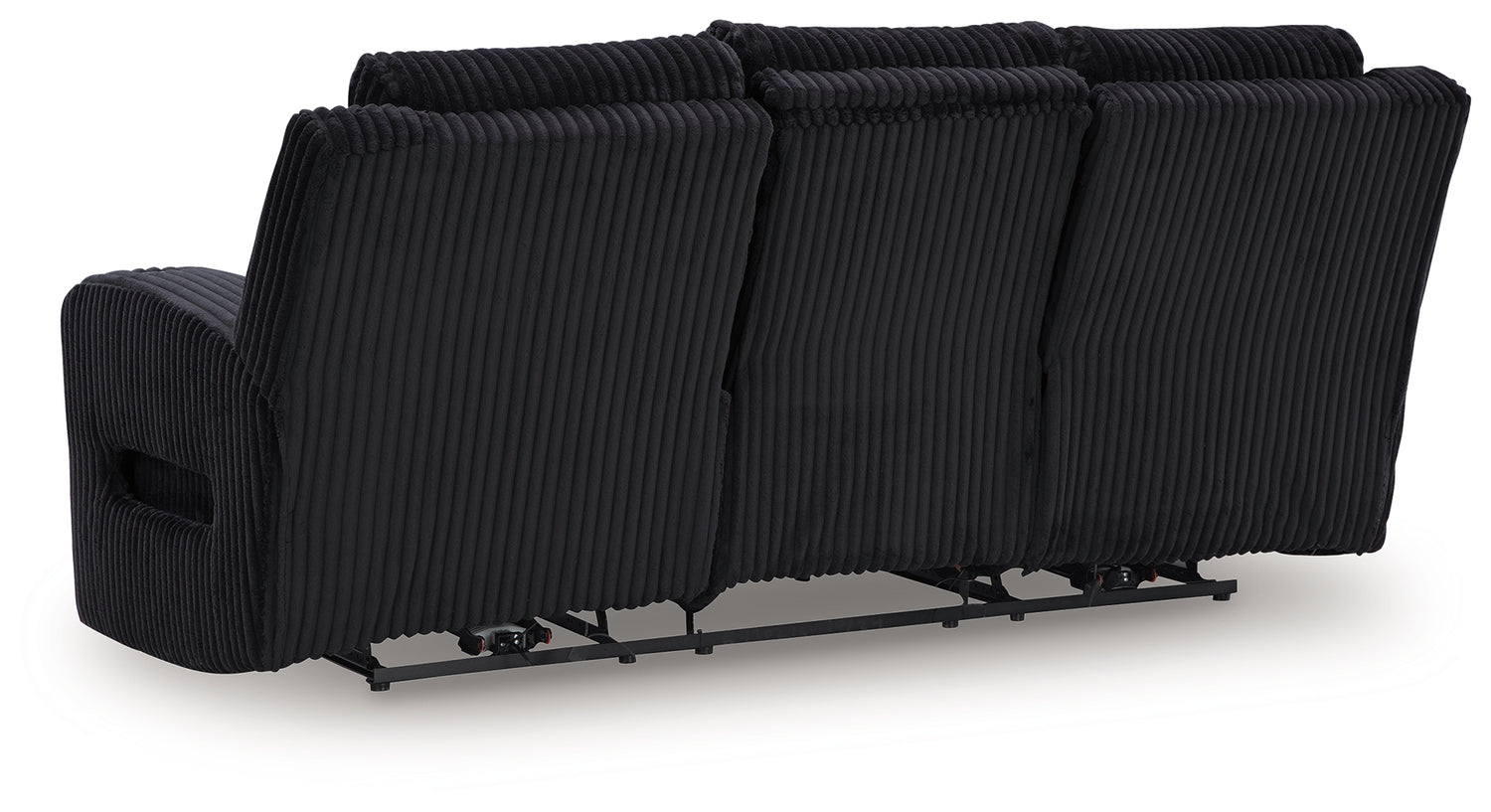 Forest Lake Black Power Reclining Sofa - PC6420215