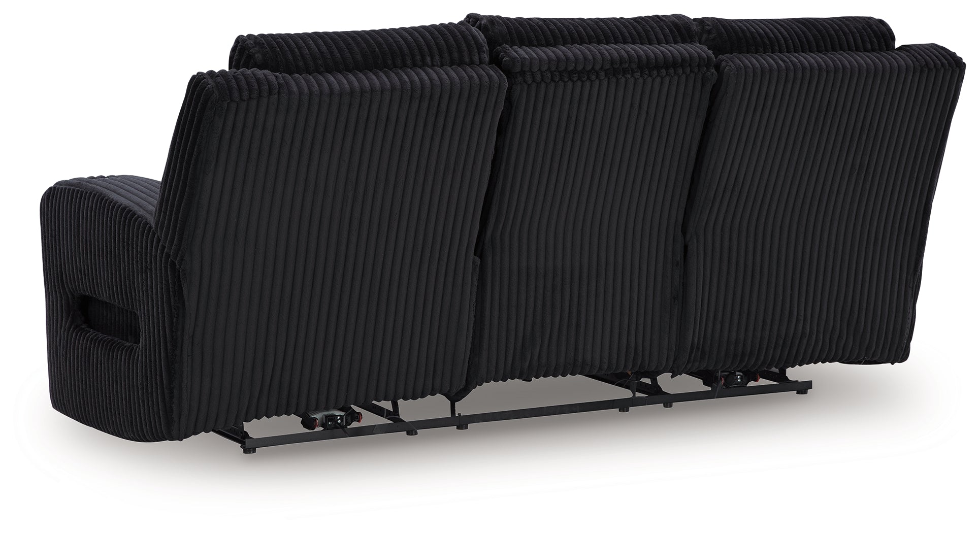 Forest Lake Black Power Reclining Sofa - PC6420215