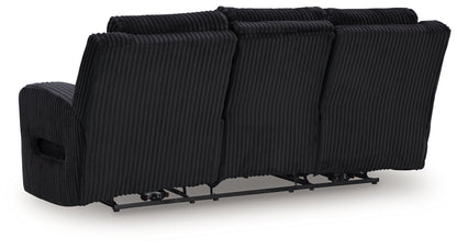 Forest Lake Black Power Reclining Sofa - PC6420215