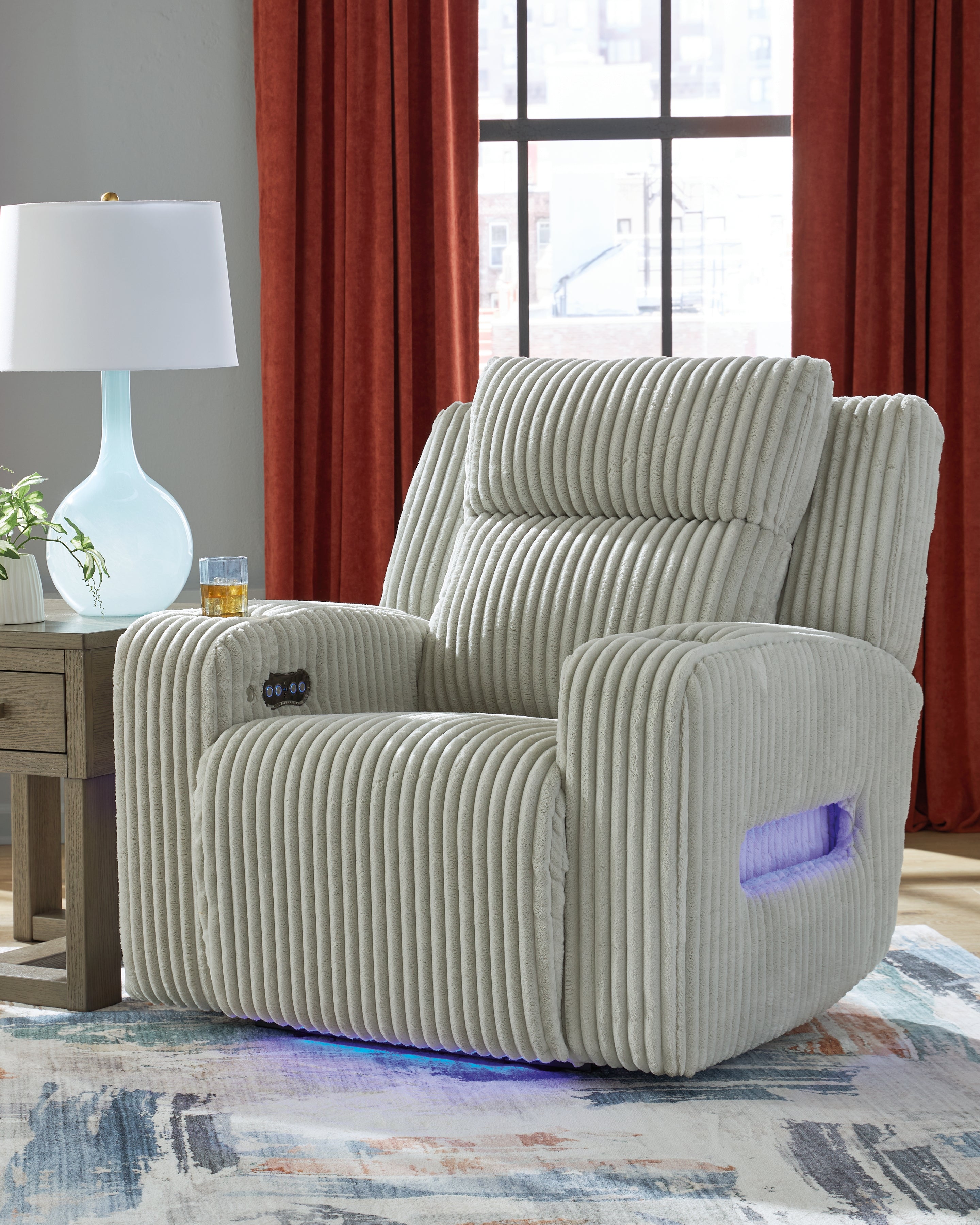 Forest Lake Power Reclining Loveseat and Power Recliner - PC64203U1