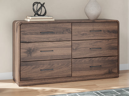 Fortlorn Queen Panel Bed, Dresser, Chest and 2 Nightstands - PCB386B10