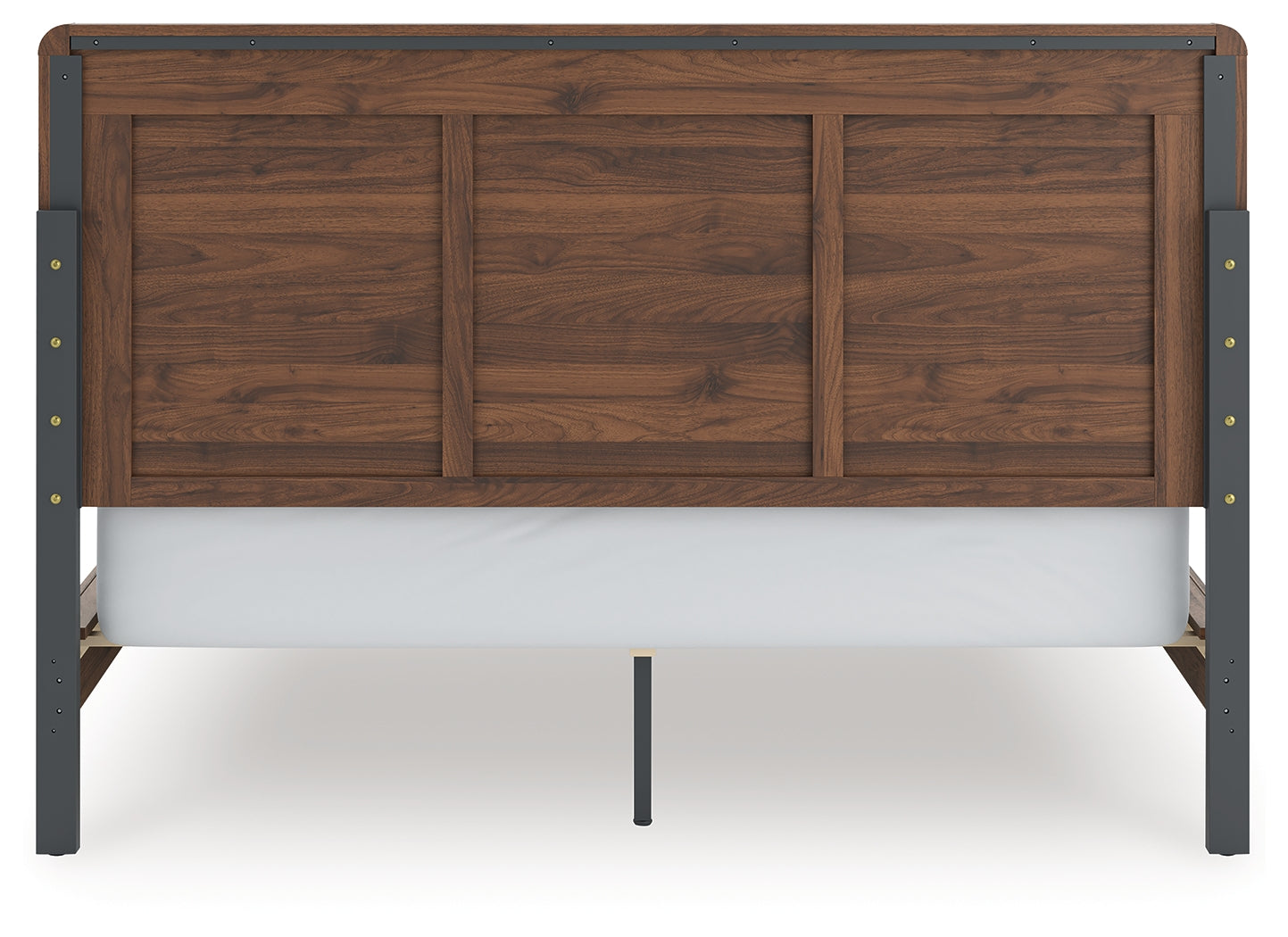 Fortlorn Walnut Brown California King Panel Bed - PCB386B5