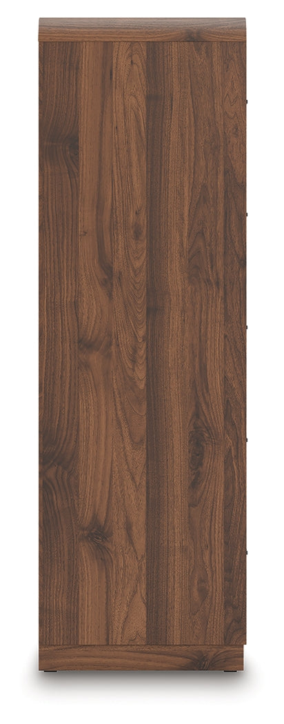 Fortlorn Walnut Brown Chest of Drawers - PCB386-46