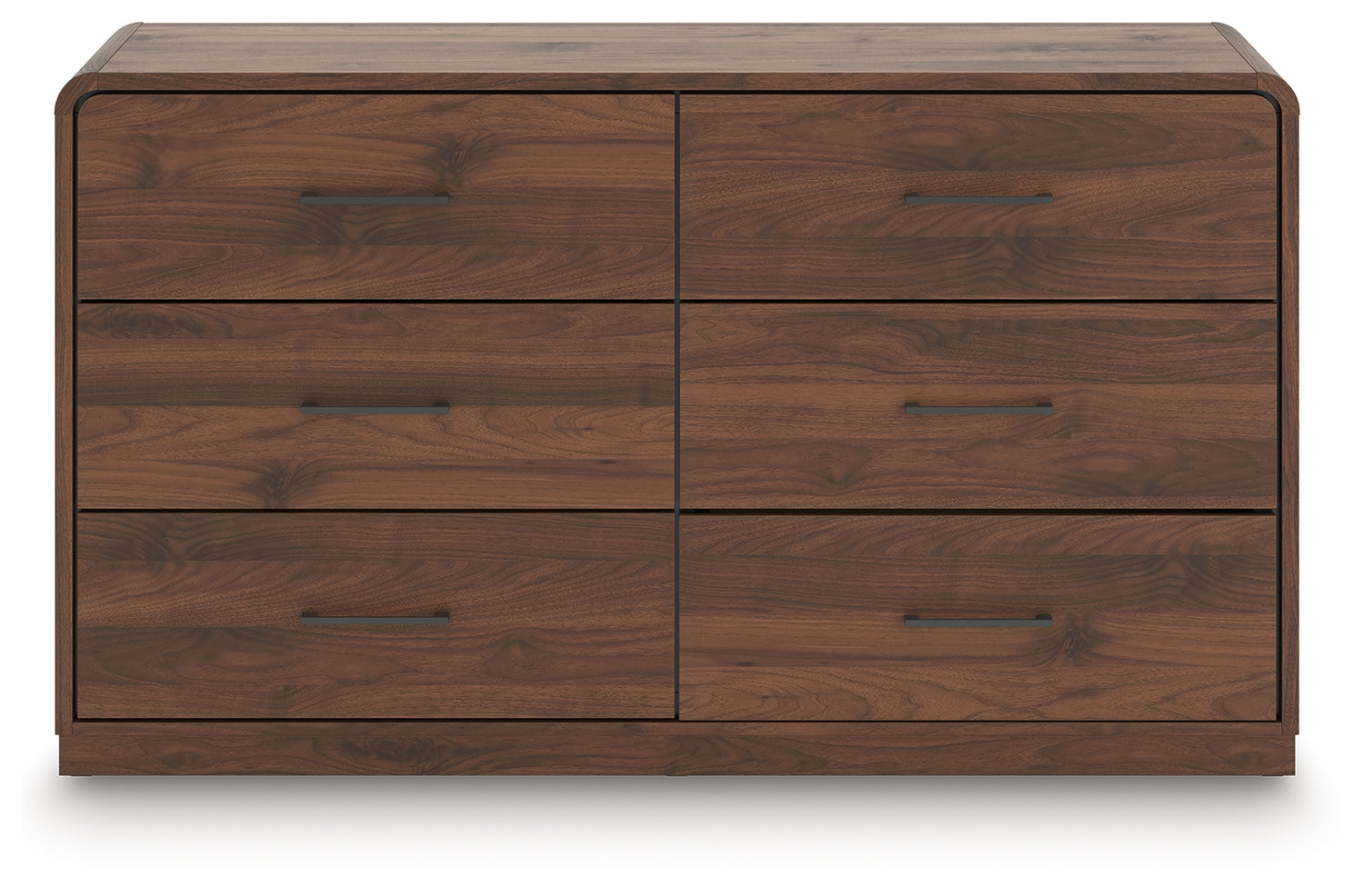 Fortlorn Walnut Brown Dresser - PCB386-31