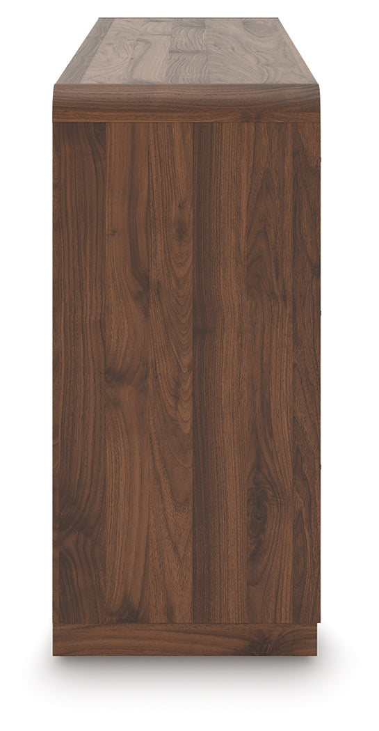 Fortlorn Walnut Brown Dresser - PCB386-31