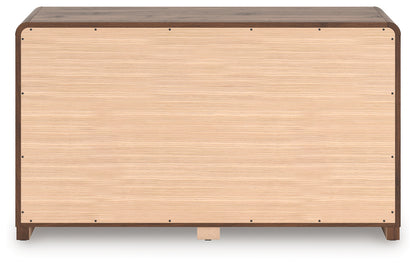 Fortlorn Walnut Brown Dresser - PCB386-31