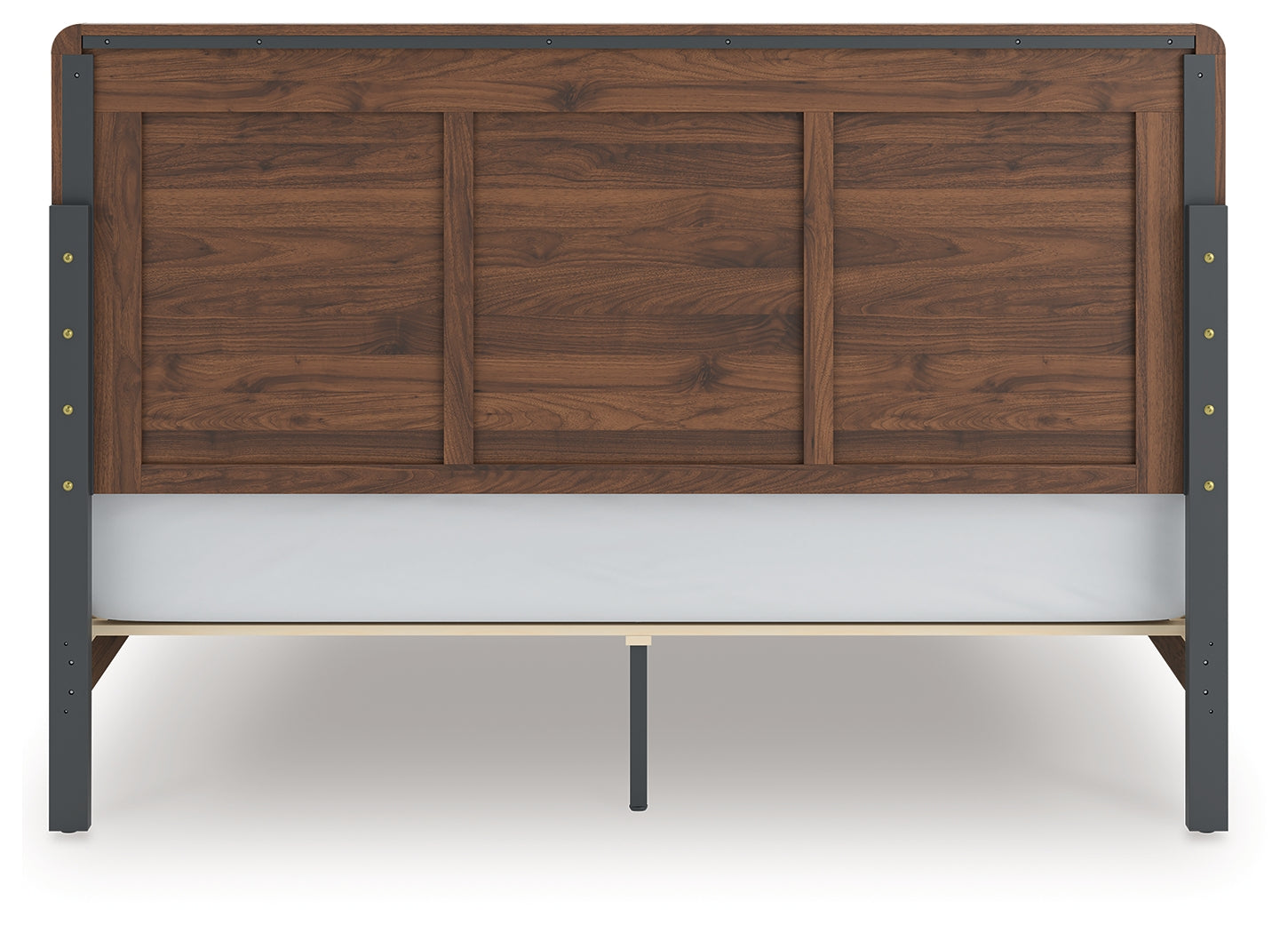 Fortlorn Walnut Brown King Panel Bed - PCB386B4