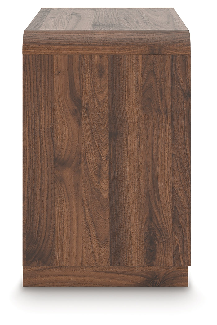 Fortlorn Walnut Brown Nightstand - PCB386-92