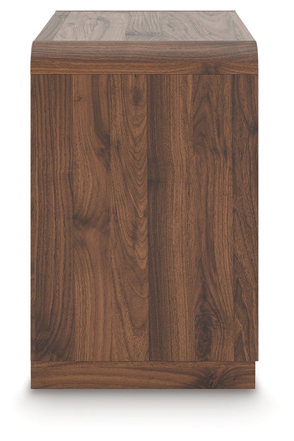 Fortlorn Walnut Brown Nightstand - PCB386-92