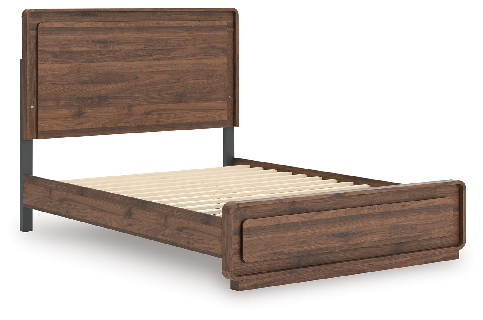 Fortlorn Walnut Brown Queen Panel Bed - PCB386B2