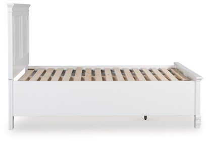 Fortman White Full Panel Storage Bed - B680B25