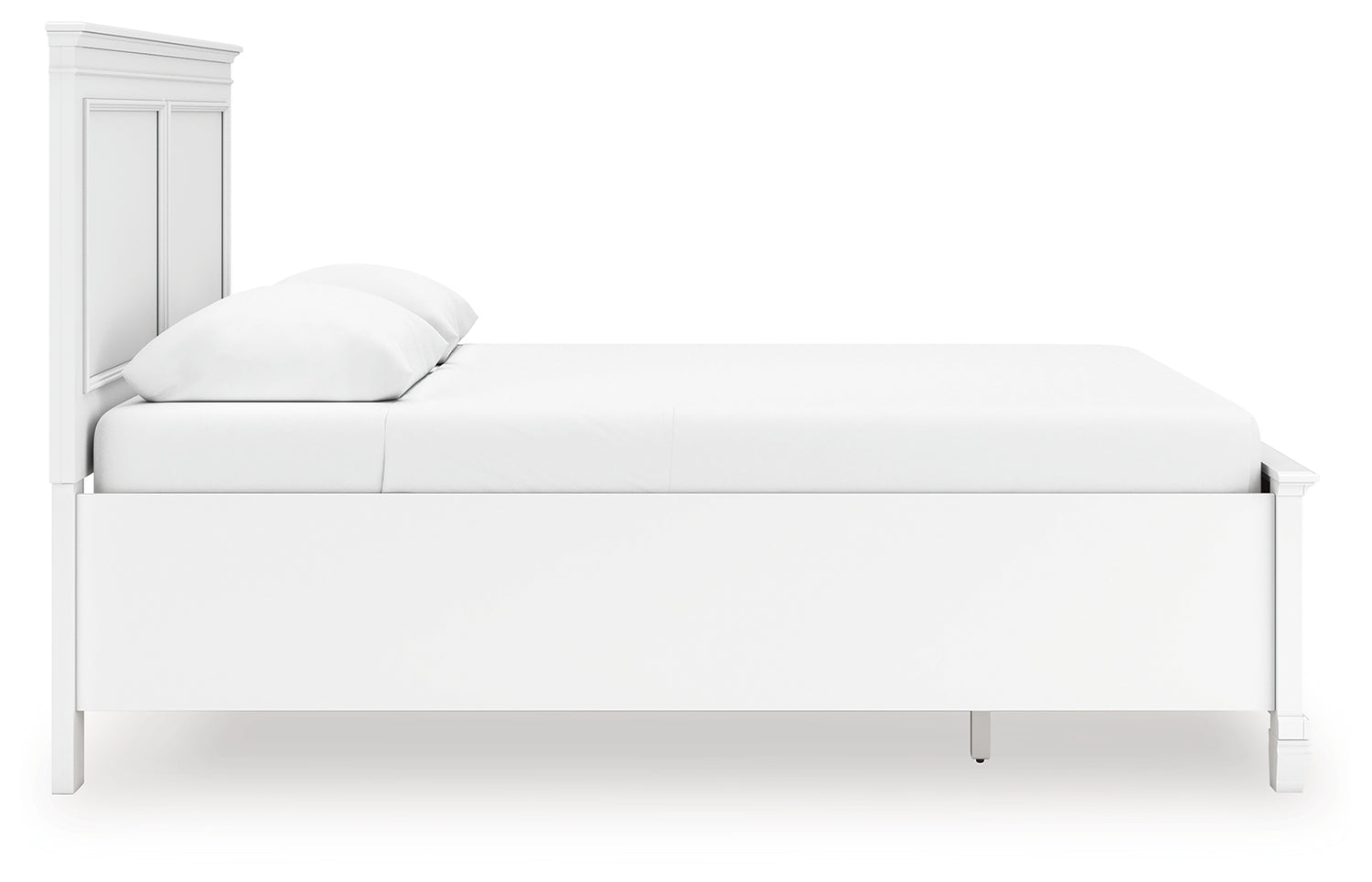 Fortman White Queen Panel Storage Bed - B680B20