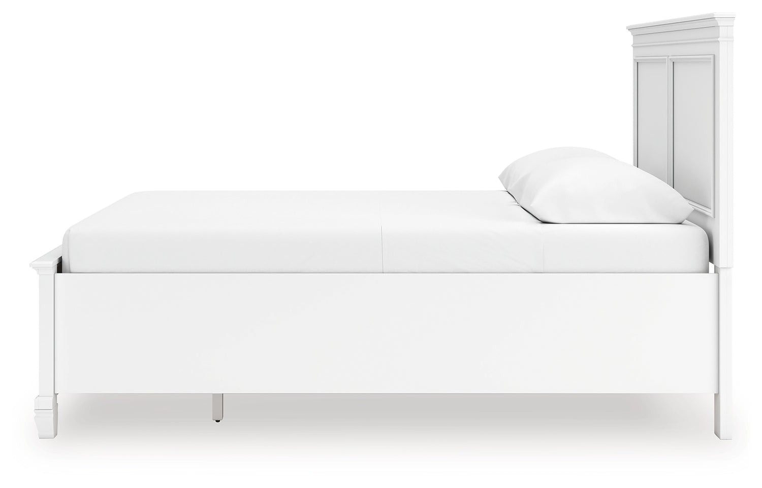 Fortman White Queen Panel Storage Bed - B680B20