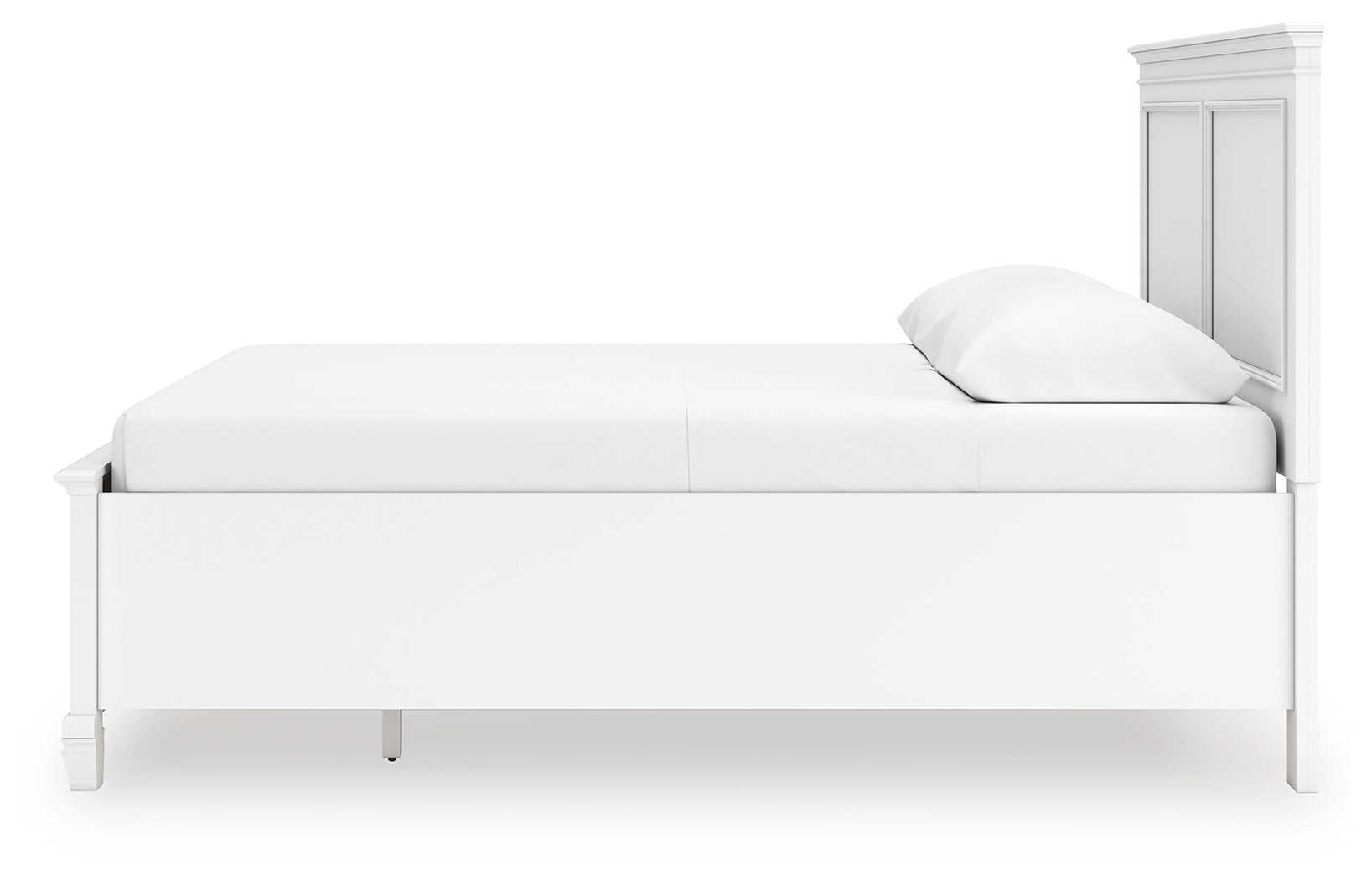 Fortman White Queen Panel Storage Bed - B680B20