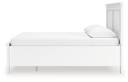 Fortman White Queen Panel Storage Bed - B680B20