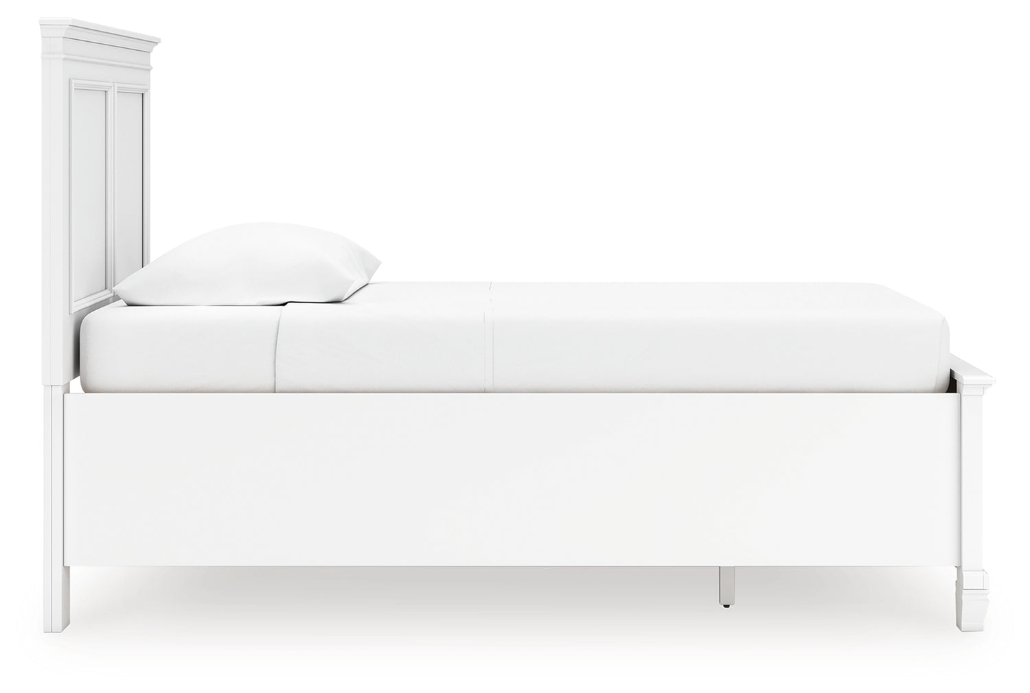 Fortman White Twin Panel Storage Bed - B680B24