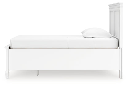 Fortman White Twin Panel Storage Bed - B680B24