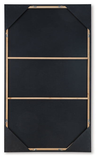 Foxenburg Blue/Amber/White Wall Art - A8000432