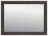 Fraluna Charcoal Bedroom Mirror - PCB3370-36