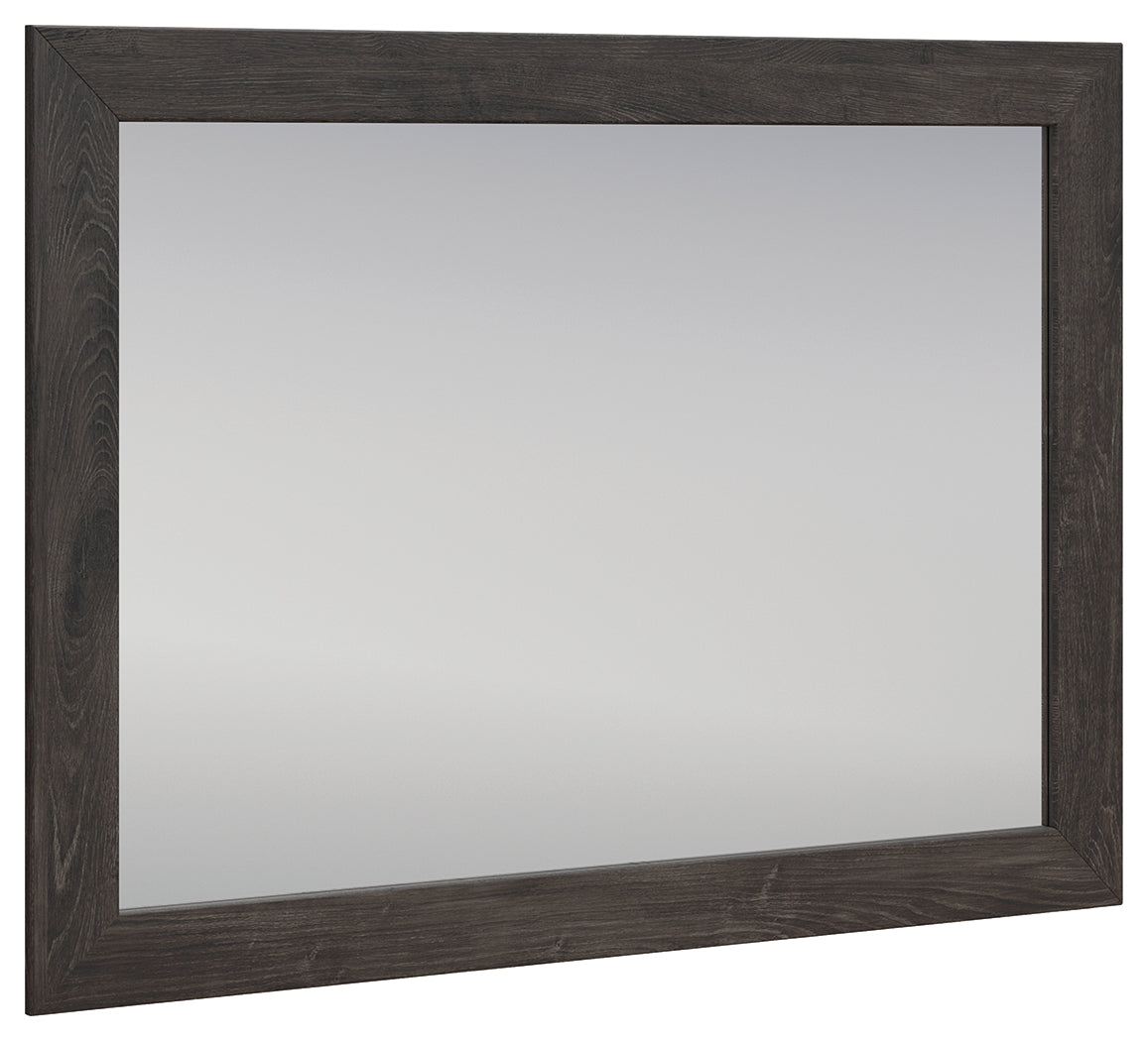 Fraluna Charcoal Bedroom Mirror - PCB3370-36