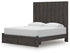 Fraluna Charcoal King Panel Storage Bed - PCB3370B9