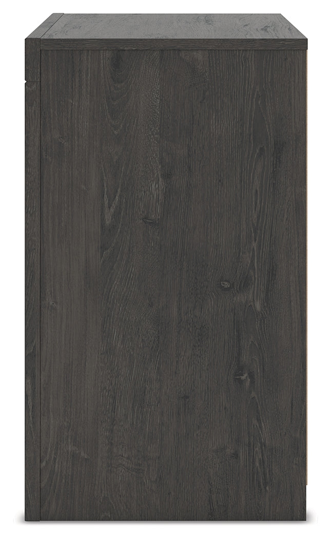 Fraluna Charcoal Nightstand - PCB3370-92