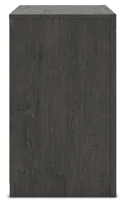 Fraluna Charcoal Nightstand - PCB3370-92