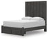 Fraluna Charcoal Queen Panel Storage Bed - PCB3370B4
