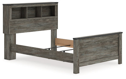 Frandern Full Bookcase Bed, Dresser and Mirror - B4480B6