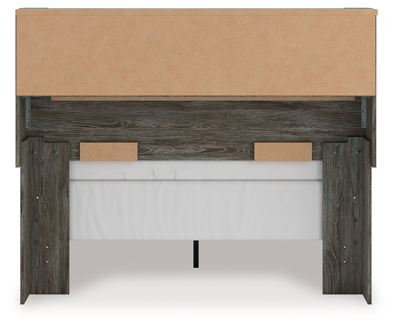 Frandern Full Bookcase Bed, Dresser and Mirror - B4480B6