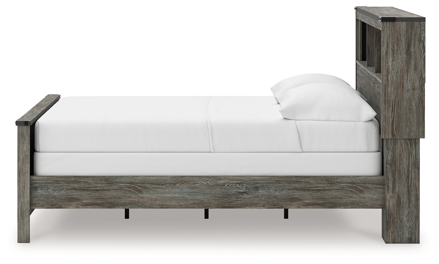 Frandern Full Bookcase Bed, Dresser and Mirror - B4480B6