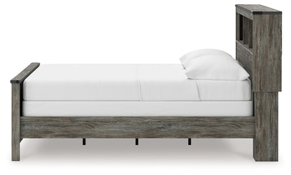 Frandern Full Bookcase Bed, Dresser and Mirror - B4480B6