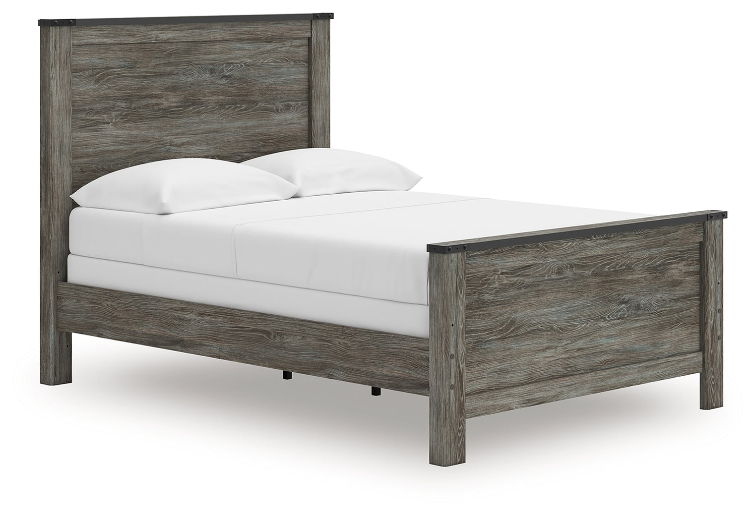 Frandern Full Panel Bed, Dresser and Mirror - B4480B20