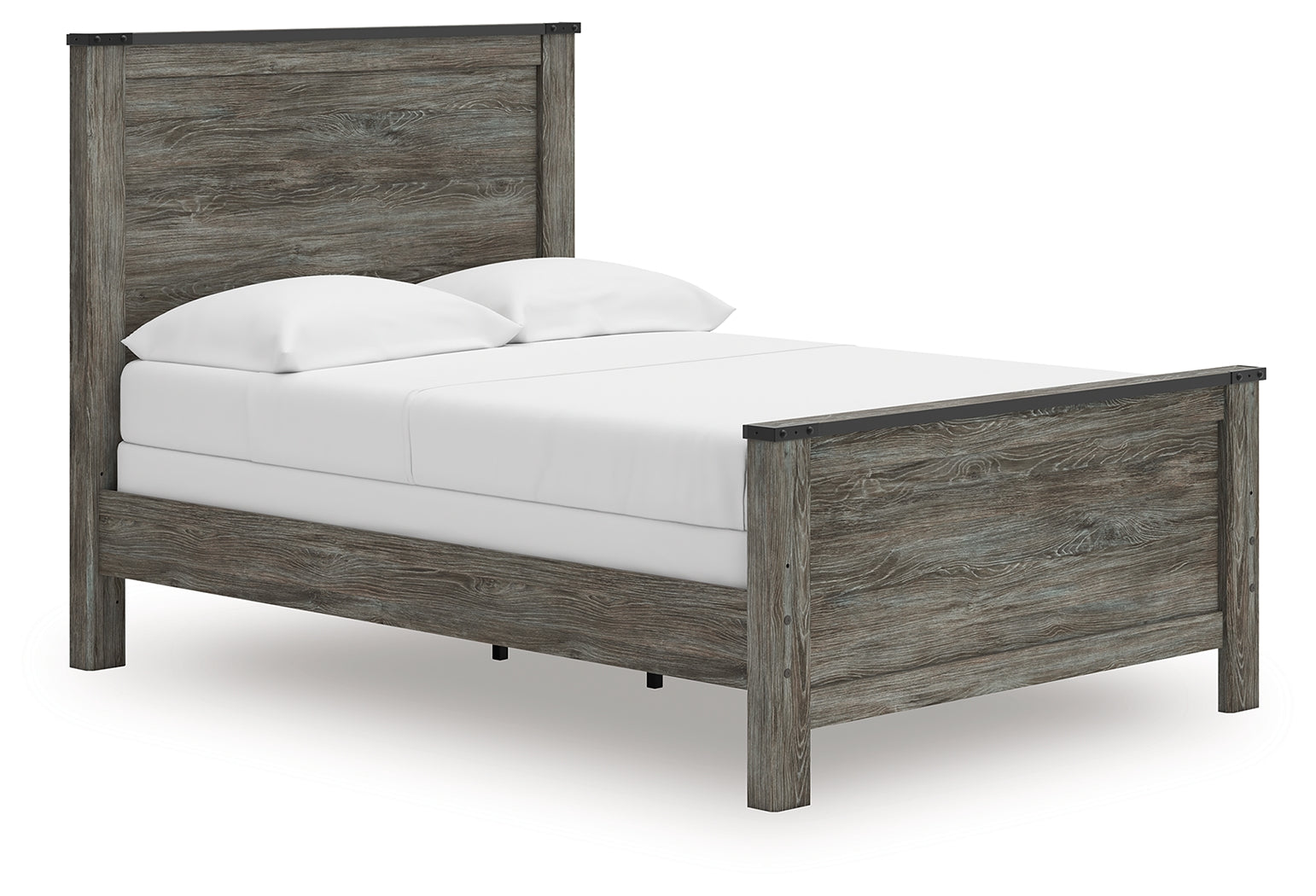 Frandern Full Panel Bed, Dresser and Mirror - B4480B20