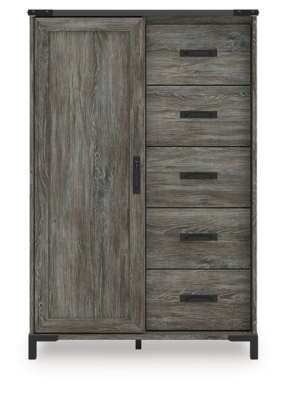 Frandern Gray Dressing Chest - B4480-48